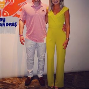 Lime green jumpsuit - small